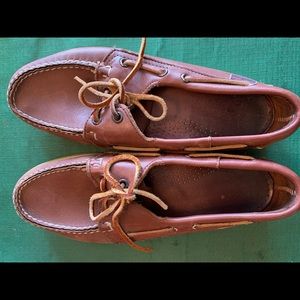 Ladies Sebago Dockside slip ons